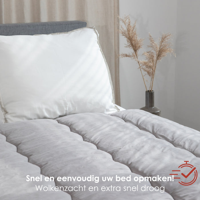 Avenue - Microvezel - Taupe - All-Year Dekbed - 240x220cm