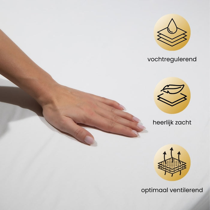 Superieur - Dekbedovertrek - Wit; Grijs - Lits-jumeaux