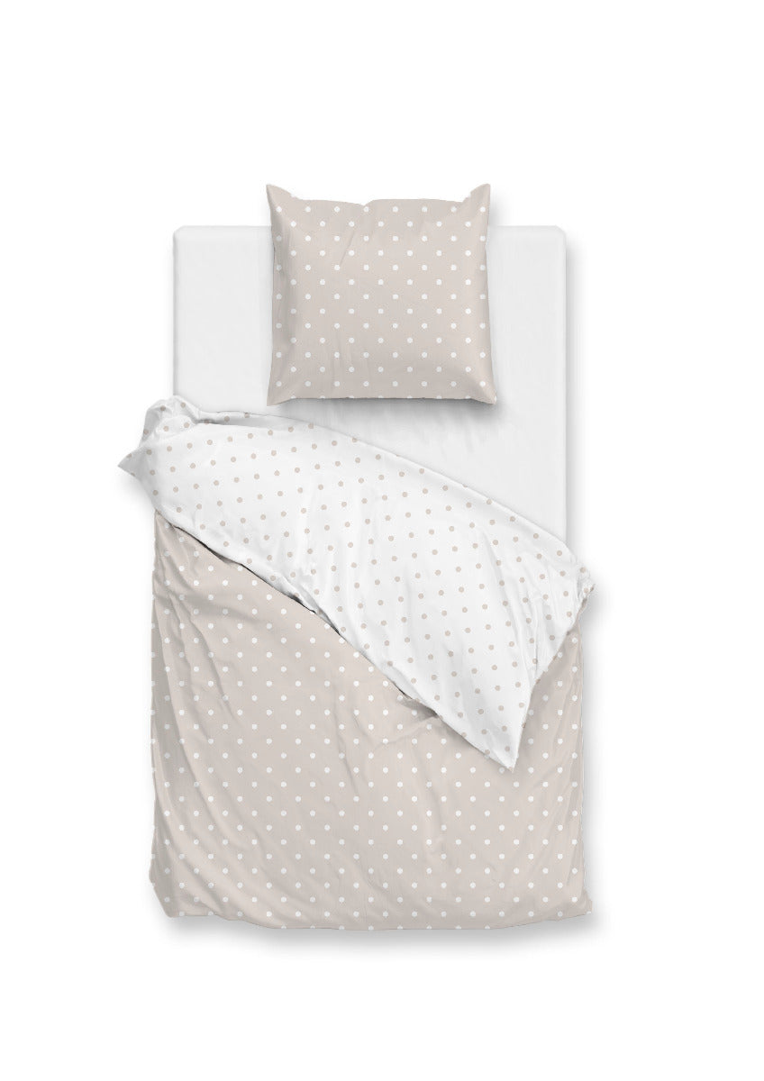 Zo Home Dekbedovertrek Katoen Punta di Cotone - warm sand
