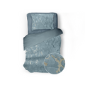 Eleganzzz Dekbedovertrek Marbel Foil Velvet - mineral
