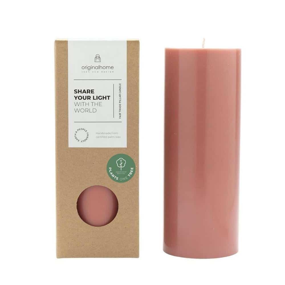 Originalhome Stompkaars Roestrood - ø 7,5 x 20 cm