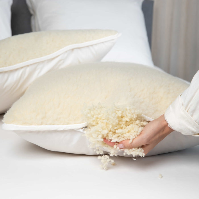 Terschellinger Wolweelde - Wol Kussen- 60x70cm