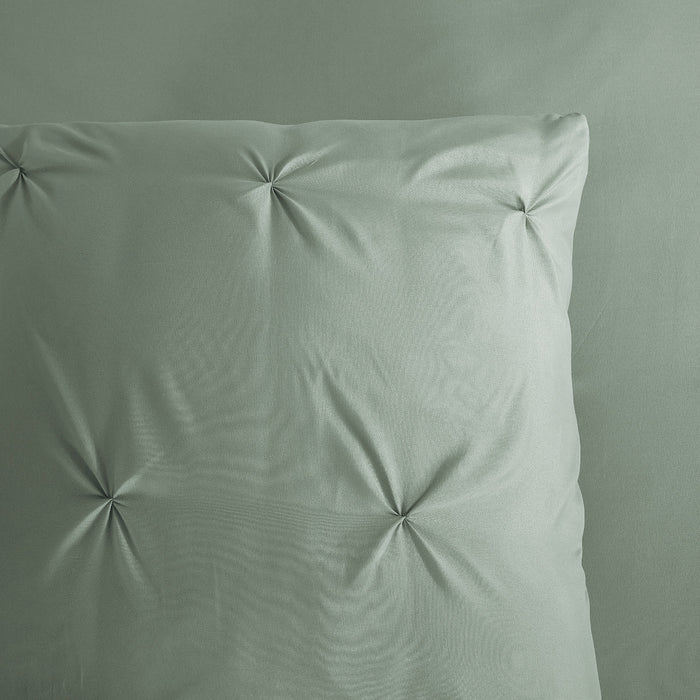 Pure Dekbedovertrek Micropercal Elegance - light sage