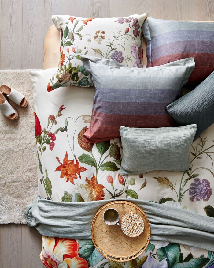 Pure 68 Kussensloop Sage Green | 40 x 55 cm | Groen | Katoen