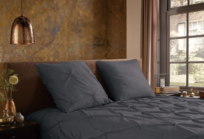 Pure Dekbedovertrek Micropercal Elegance - anthracite