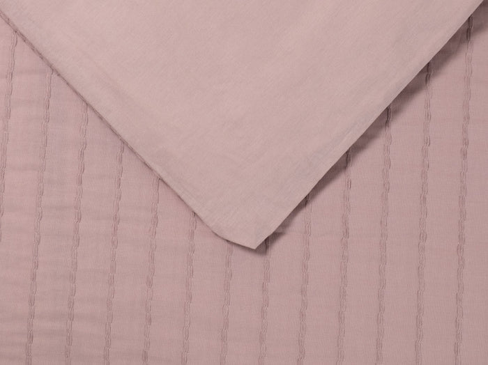 LINNICK Dekbedovertrek Katoen Renforcé Estina - light pink