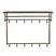 Giga Meubel - Kapstok Brons - 12-Haaks - 100x33x80cm - Ferro
