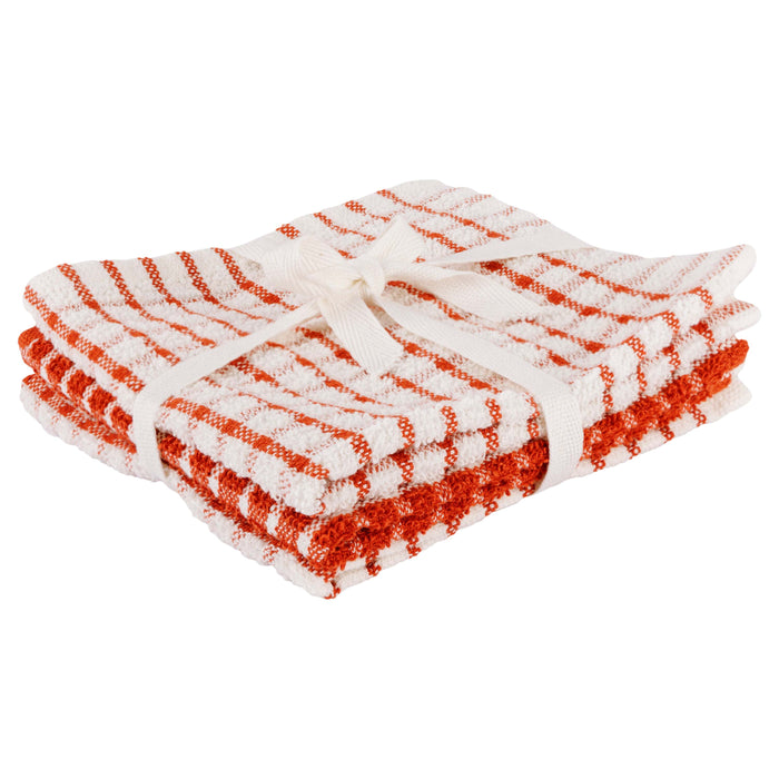 Cosy & Trendy Vaatdoekjes Stoff Roest 30 x 30 cm - 3 Stuks