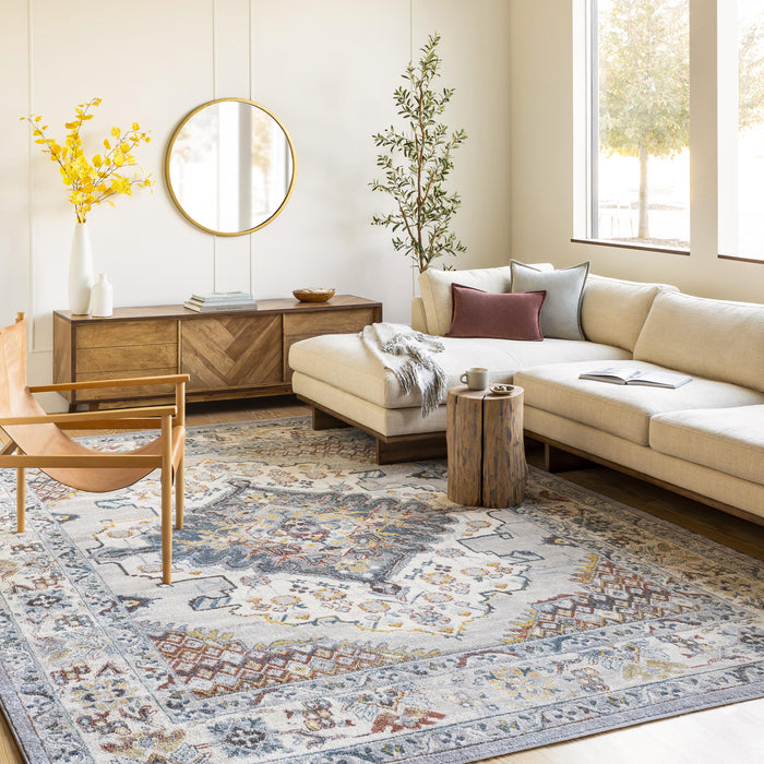 by fonQ Taru Vloerkleed 120 x 170 cm - Blauwgrijs