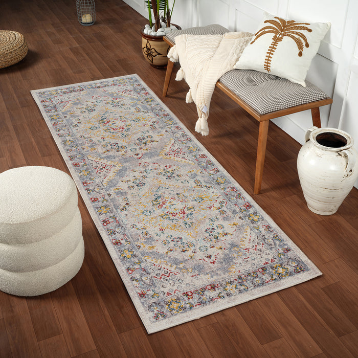 by fonQ Taru Runner Vloerkleed 80 x 220 cm - Taupe