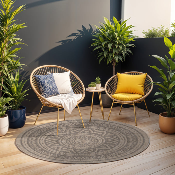 by fonQ Sundra Vloerkleed Ø 100 cm