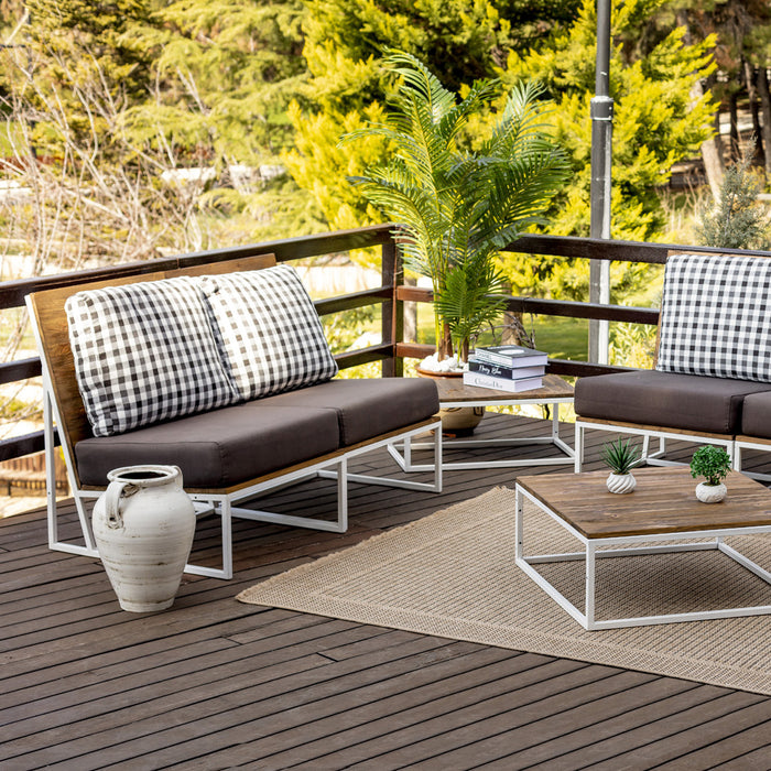 by fonQ Tundra Vloerkleed 120 x 170 cm - Donkerbeige