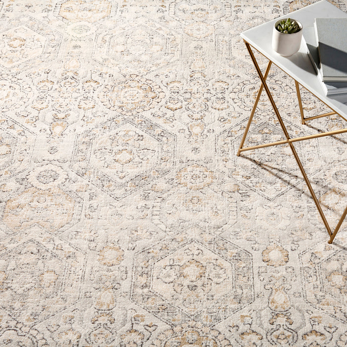 by fonQ Faded Vloerkleed 130 x 170 cm - Beige