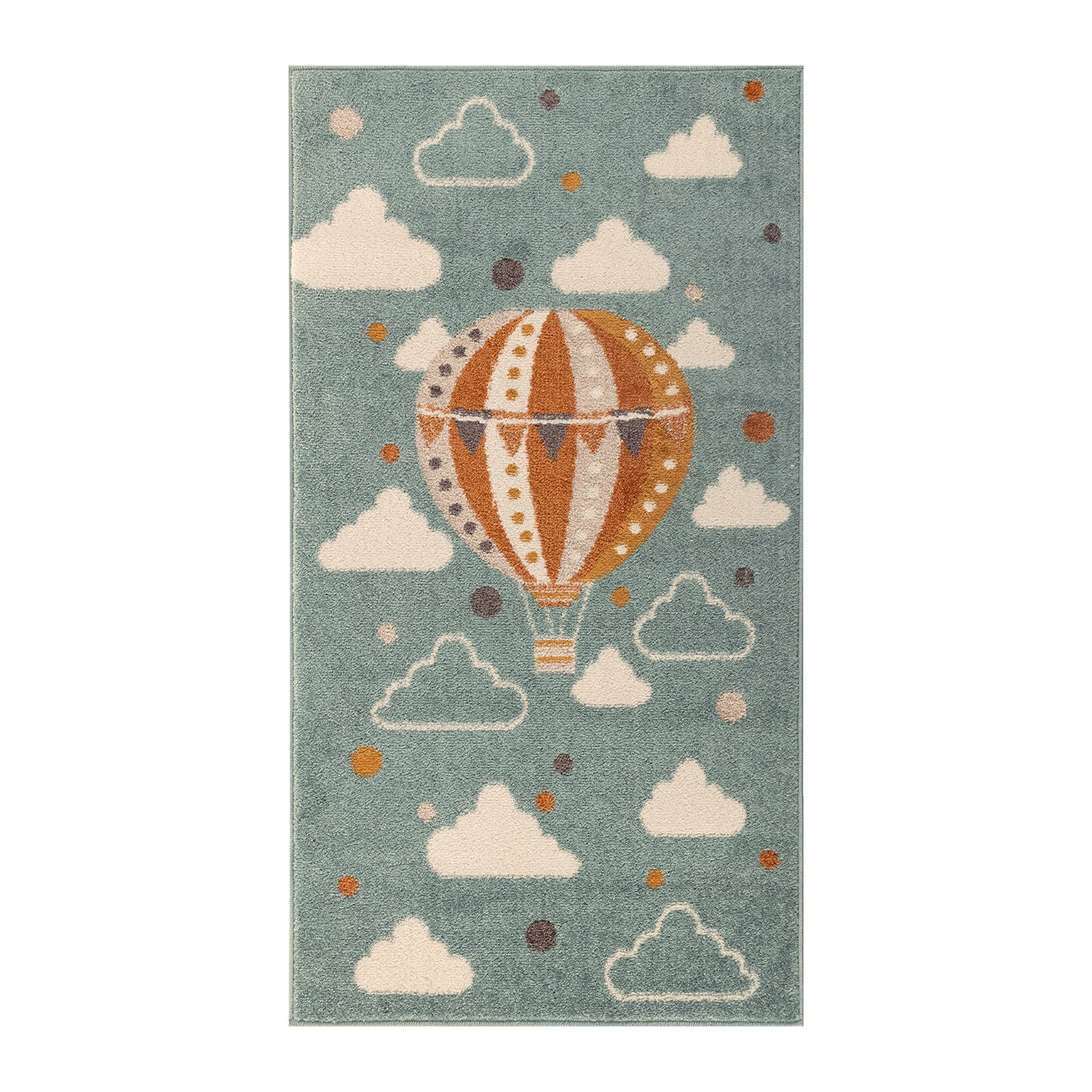 by fonQ Balloon Vloerkleed 80 x 150 cm - Blauwgrijs