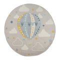 by fonQ Balloon Vloerkleed Ø 160 cm - Lichtgrijs
