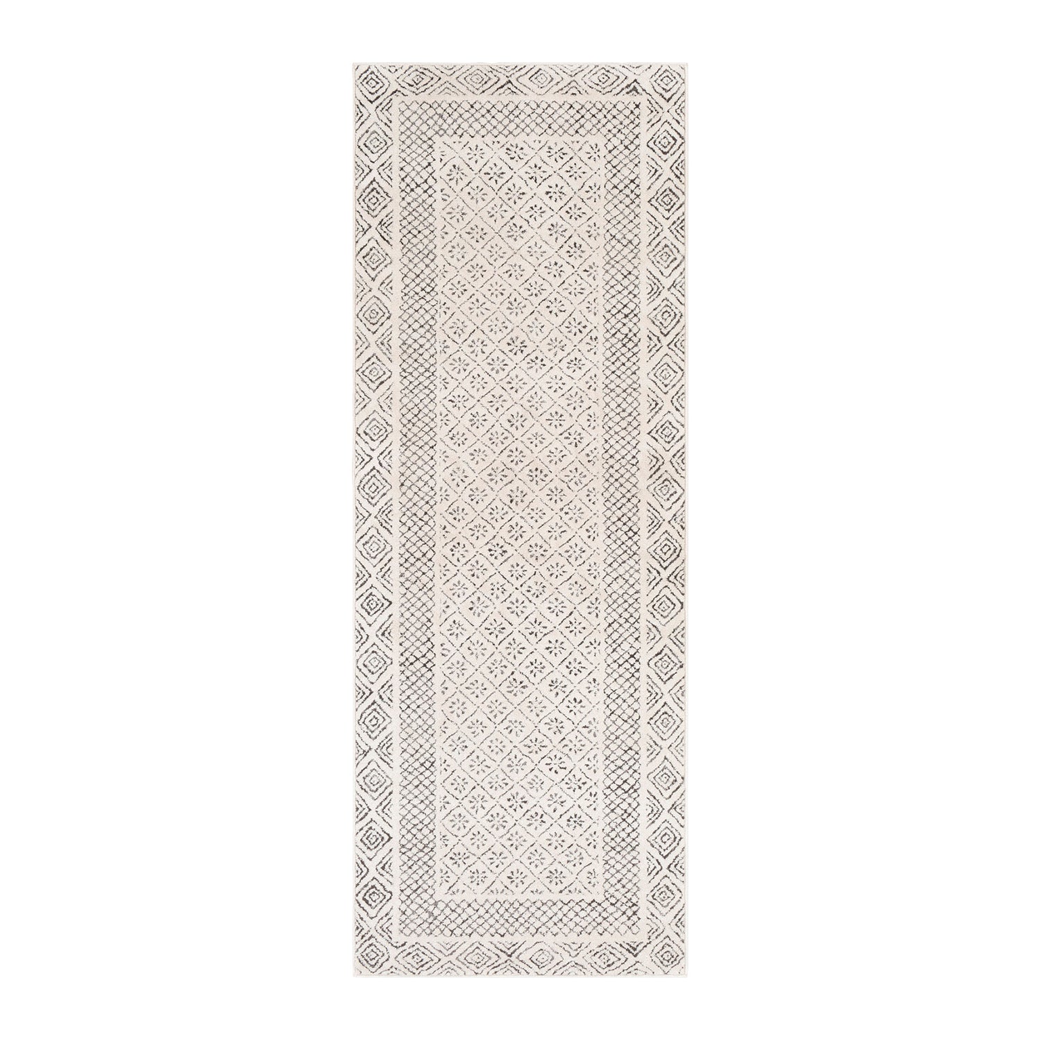 by fonQ Tile Runner Vloerkleed 80 x 220 cm