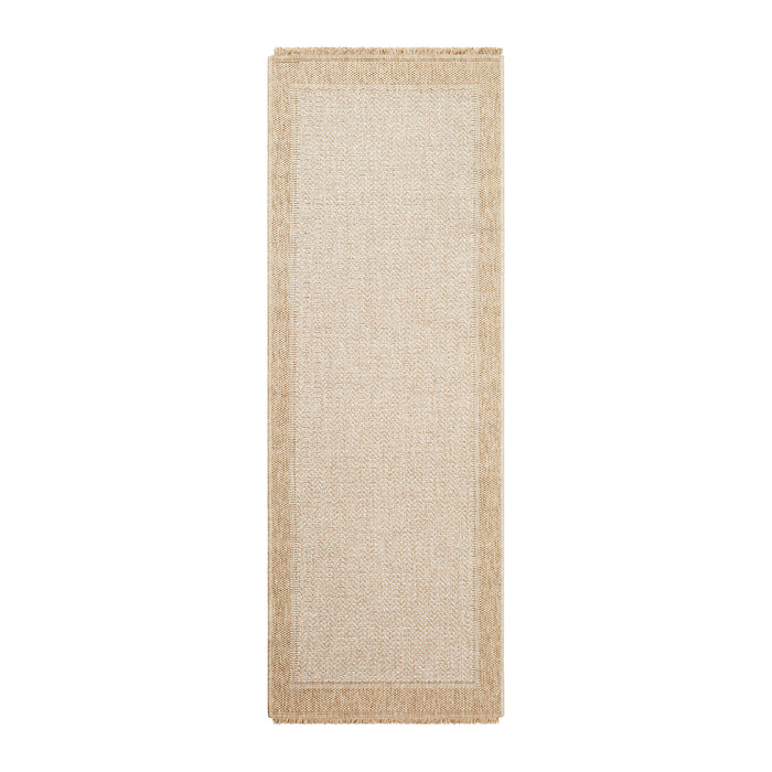 by fonQ Tundra Vloerkleed Loper 80 x 220 cm - Lichtbeige
