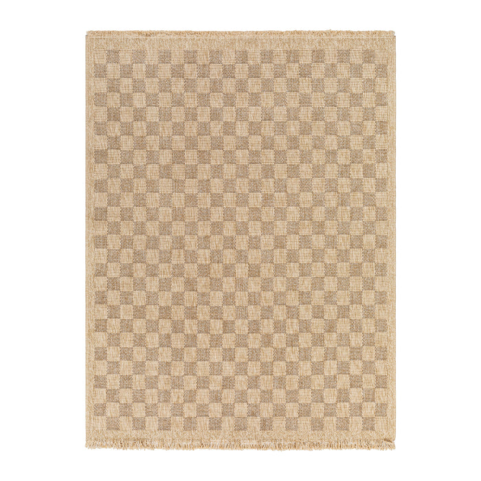 by fonQ Block Vloerkleed 160 x 213 cm - Lichtbeige