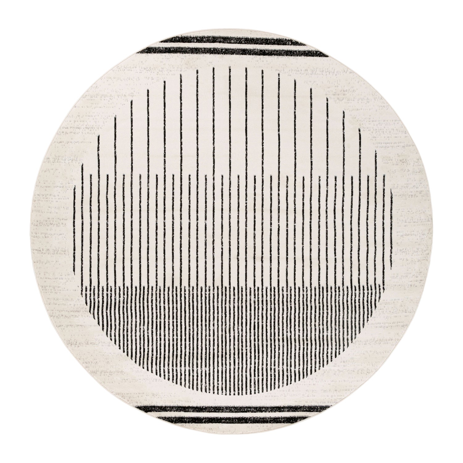 by fonQ Weeve Vloerkleed Ø 160 cm - Ivoor