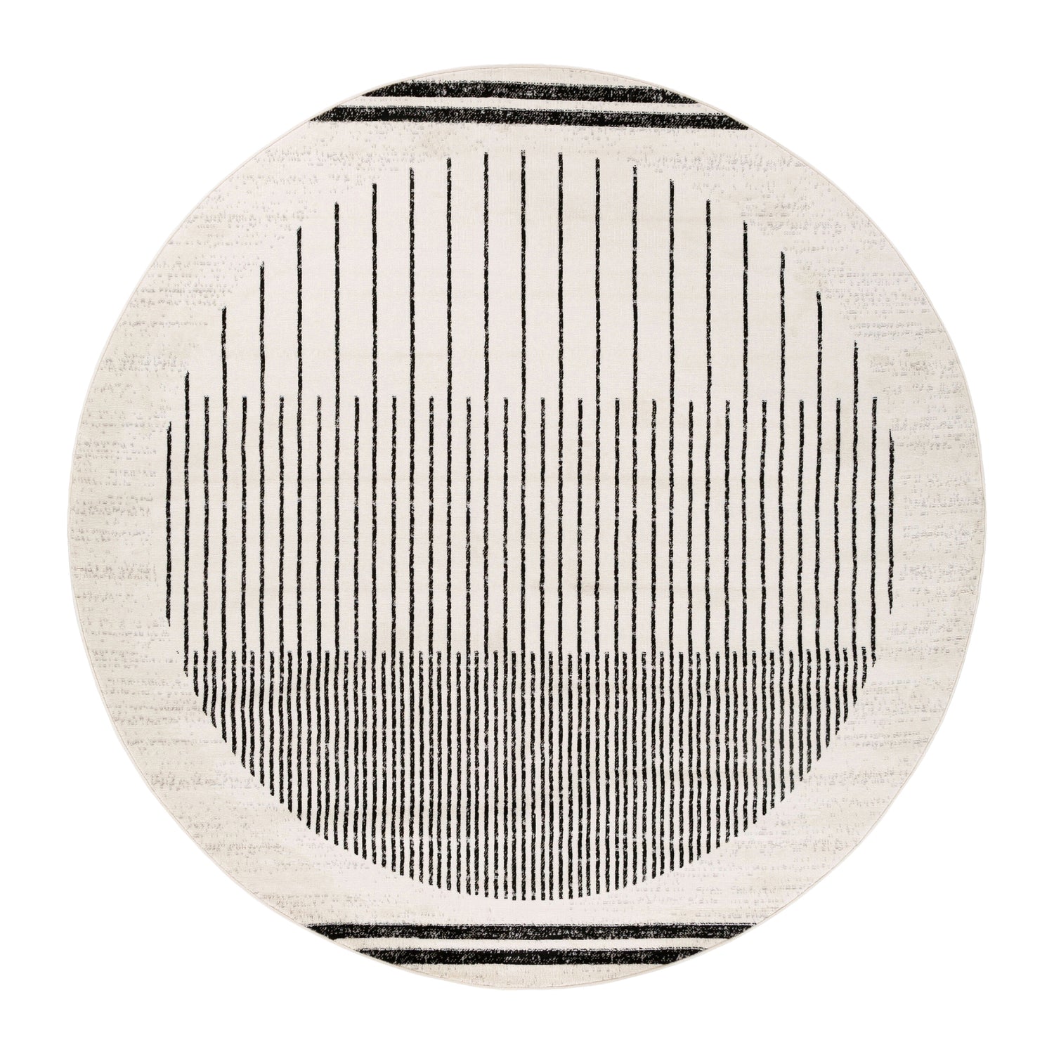 by fonQ Weeve Vloerkleed Ø 200 cm - Ivoor