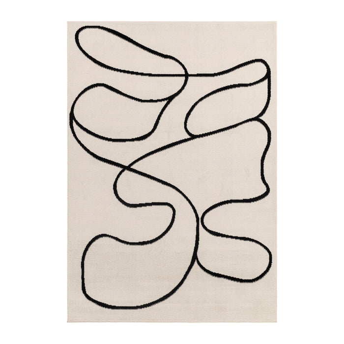 by fonQ Trace Vloerkleed 140 x 200 cm - Off-White