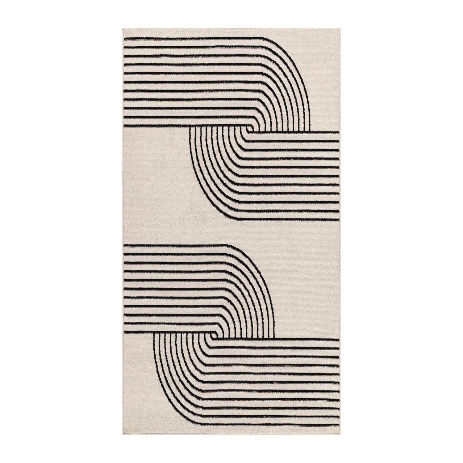 by fonQ Echo Vloerkleed Loper 80 x 150 cm - Off-White