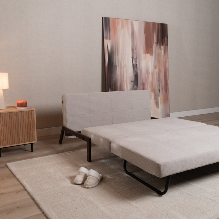 Bronx71 Slaapbank 2 persoons Mikko gerecyclede stof beige