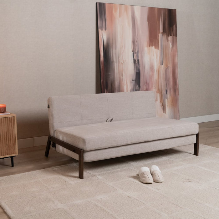 Bronx71 Slaapbank 2 persoons Mikko gerecyclede stof beige