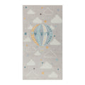 by fonQ Balloon Vloerkleed 80 x 150 cm - Lichtgrijs