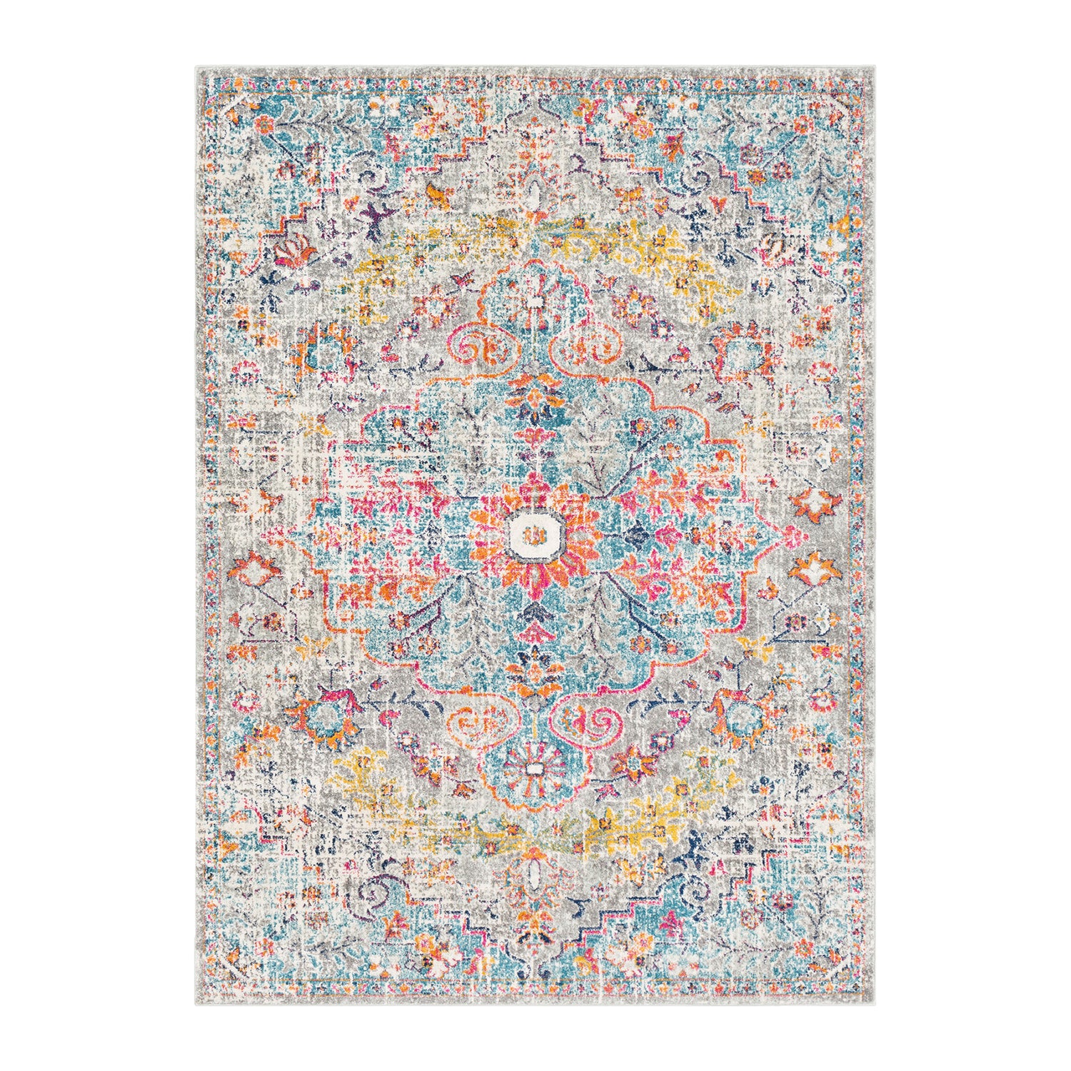 by fonQ Ravari Vloerkleed 160 x 220 cm - Oranje