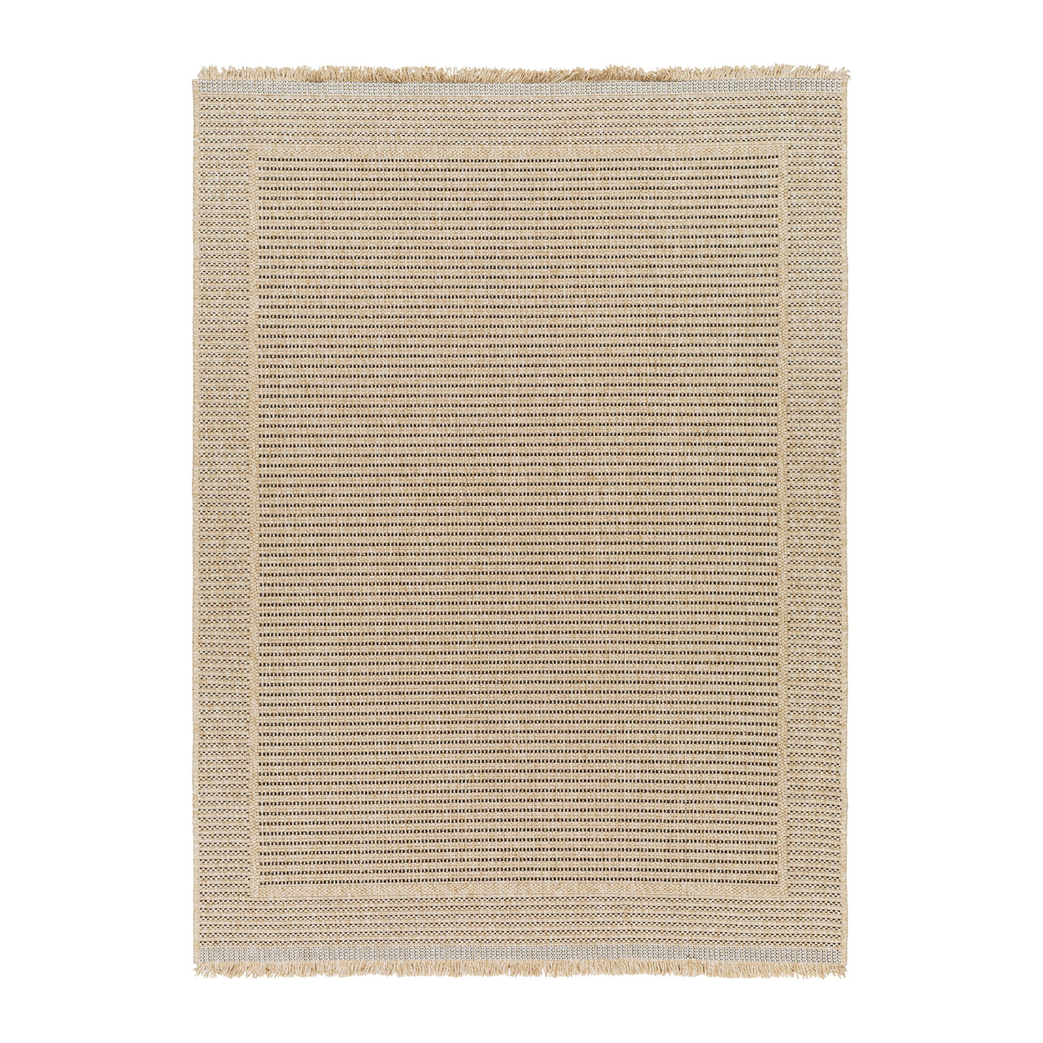 by fonQ Tundra Vloerkleed 120 x 170 cm - Donkerbeige