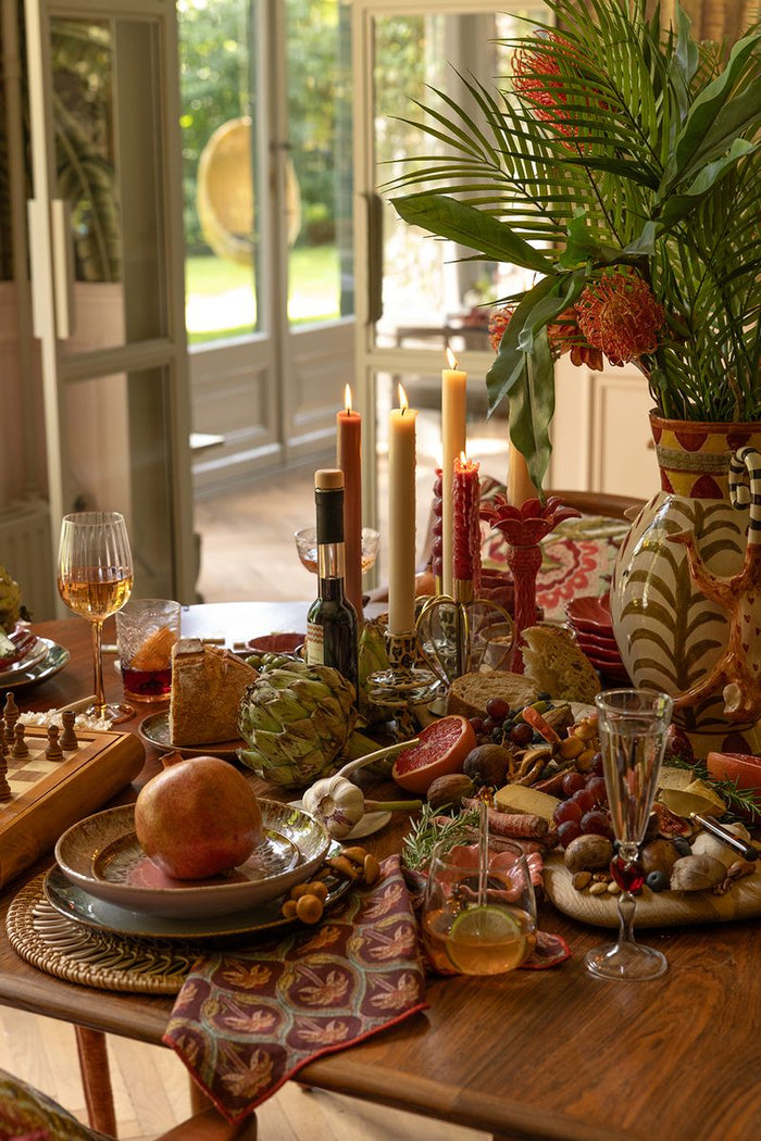 Sissy-Boy Gouden glazen kandelaar hart medium