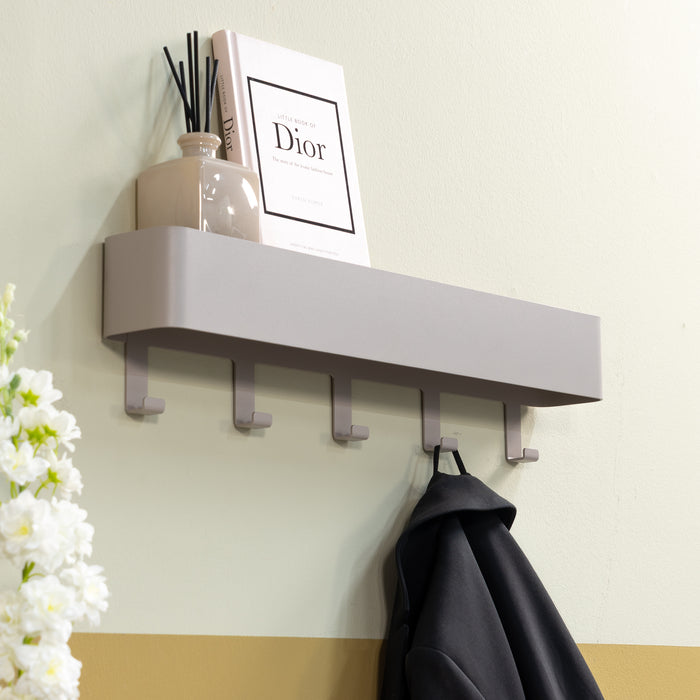 Spinder Design Dax Play 5 Wandkapstok H 12 cm - Silky Taupe