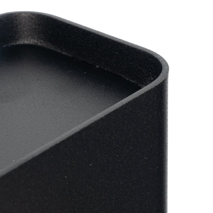 Spinder Design Dax Play 7 Wandkapstok H 12 cm - Zwart