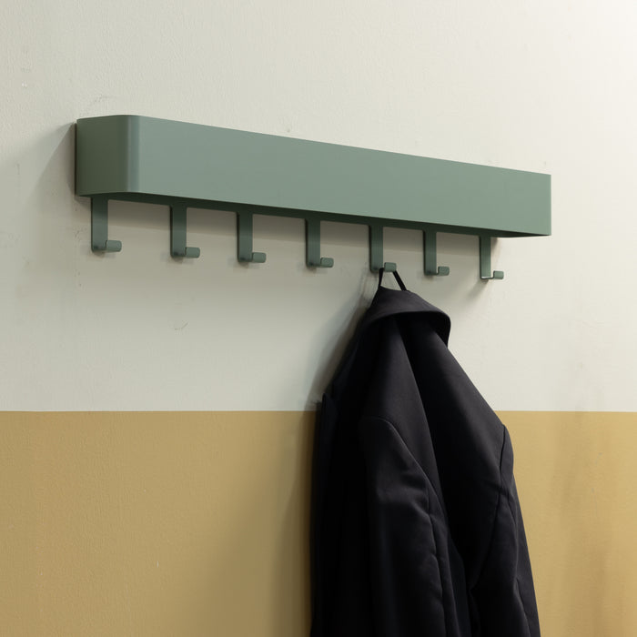 Spinder Design Dax Play 7 Wandkapstok H 12 cm - Dusty Green