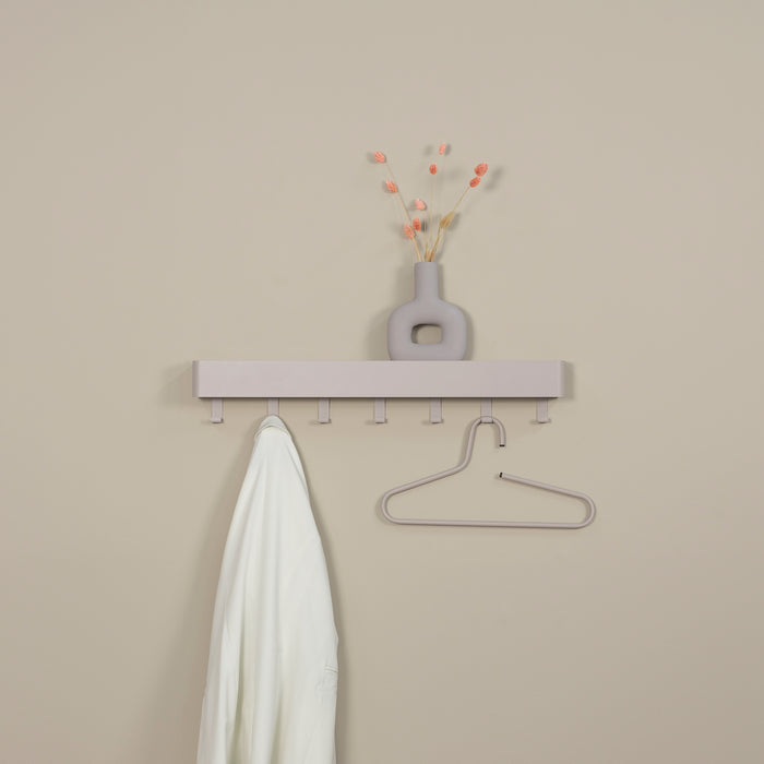 Spinder Design Dax Play 7 Wandkapstok H 12 cm - Silky Taupe