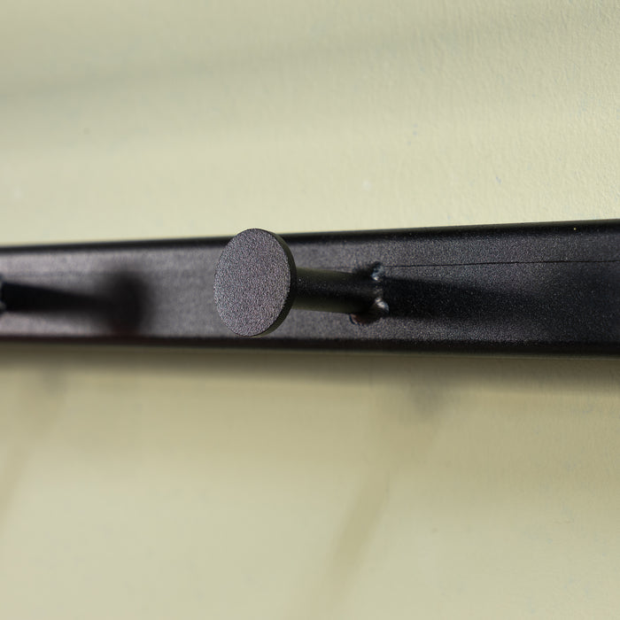 Spinder Design Rizzoli Wandkapstok - Zwart / Eiken