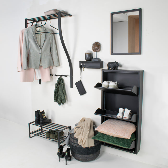 Spinder Design Carve Wandkapstok