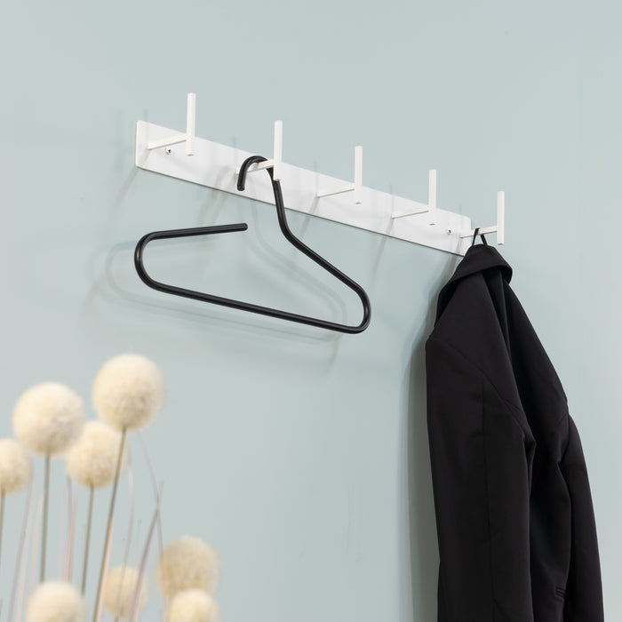 Spinder Design Chapman 5 Wandkapstok - Wit