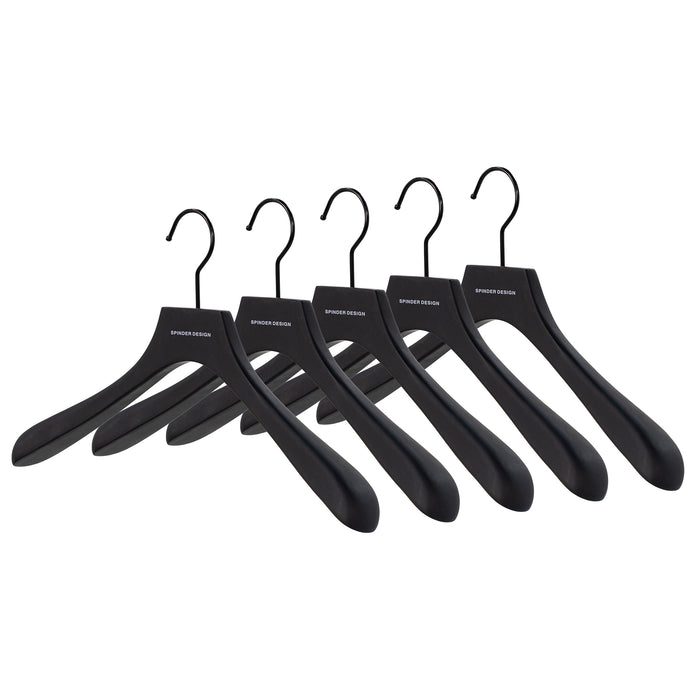 Spinder Design Lotus Kledinghanger 5 st. - Zwart