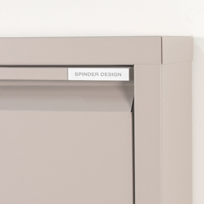 Spinder Design Billy 2 Schoenenkast - Silky Taupe