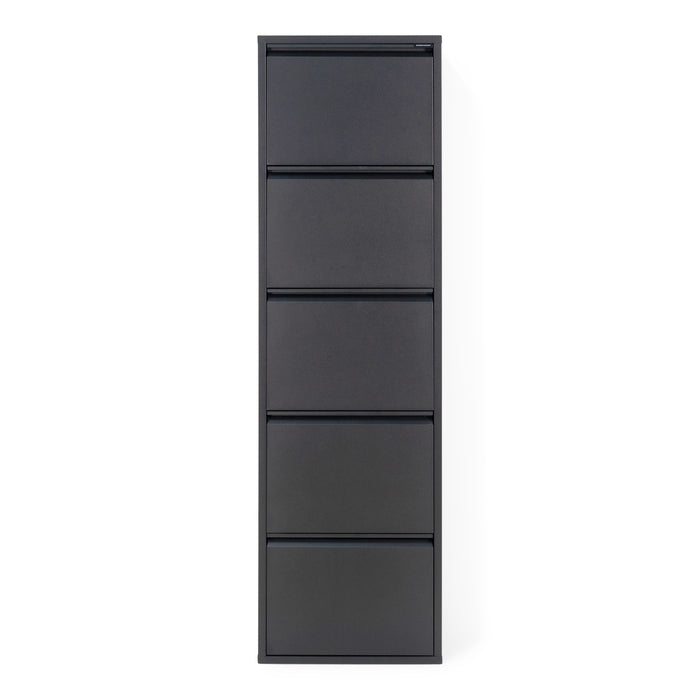 Spinder Design Billy 5 Schoenenkast - Zwart