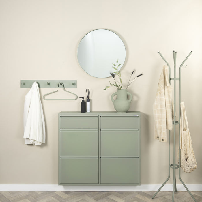 Spinder Design Billy 6 Schoenenkast - Dusty Green