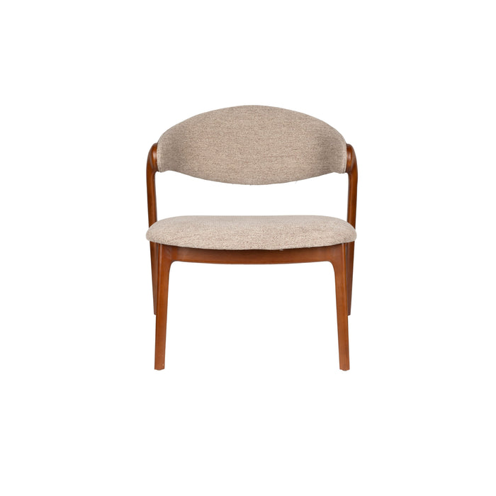 Dutchbone Babington Fauteuil Walnoot kleur - Bruin
