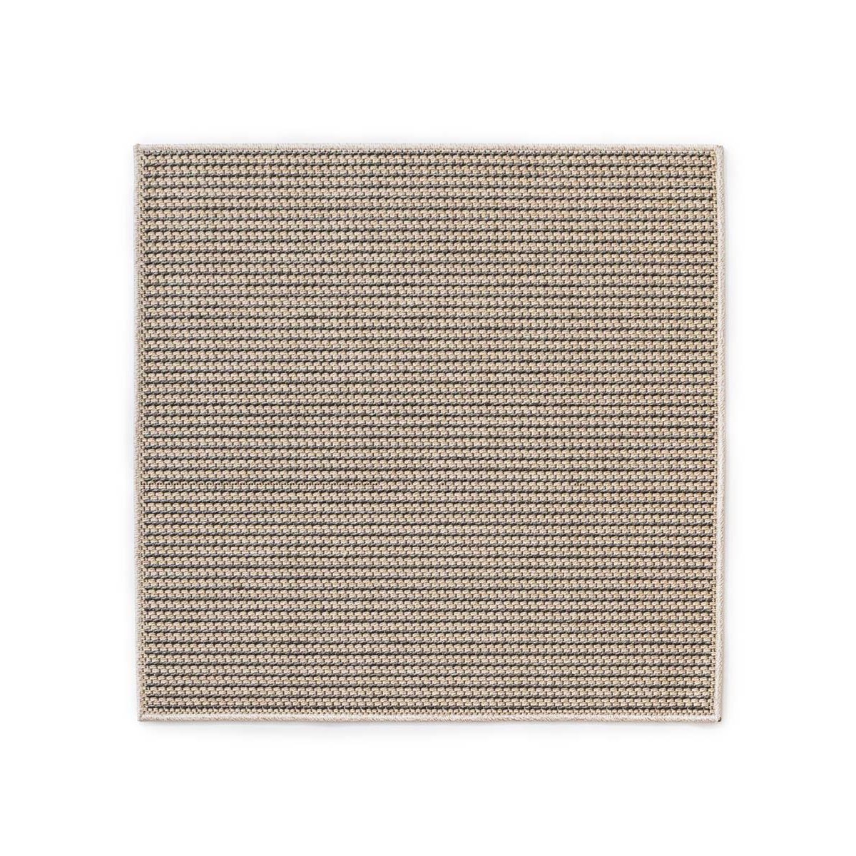 Boho&me Vierkant jute buitenkleed - Sunny beige - 120x120 cm