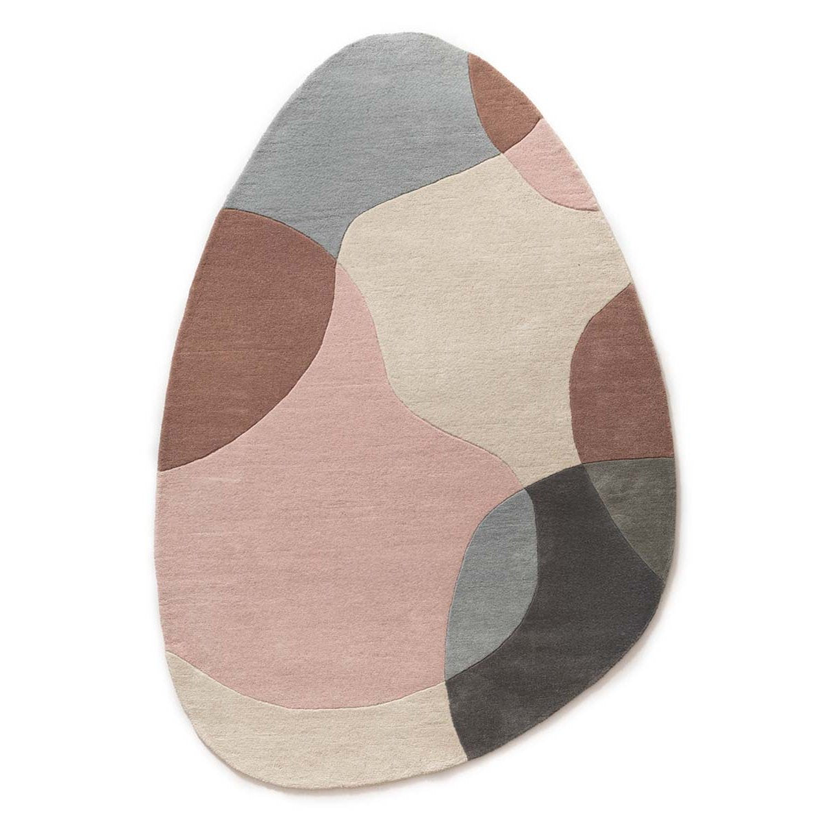 Nordic Weavers Organisch wollen vloerkleed - Dune abrikoos - 240x340