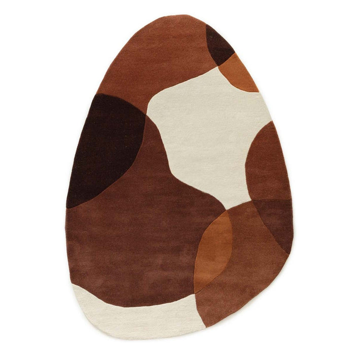 Nordic Weavers Organisch wollen vloerkleed - Dune terracotta - 240x340