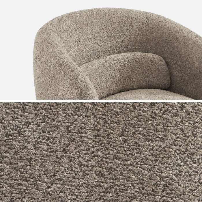 sweeek - Fauteuil 360° draaibaar in stof