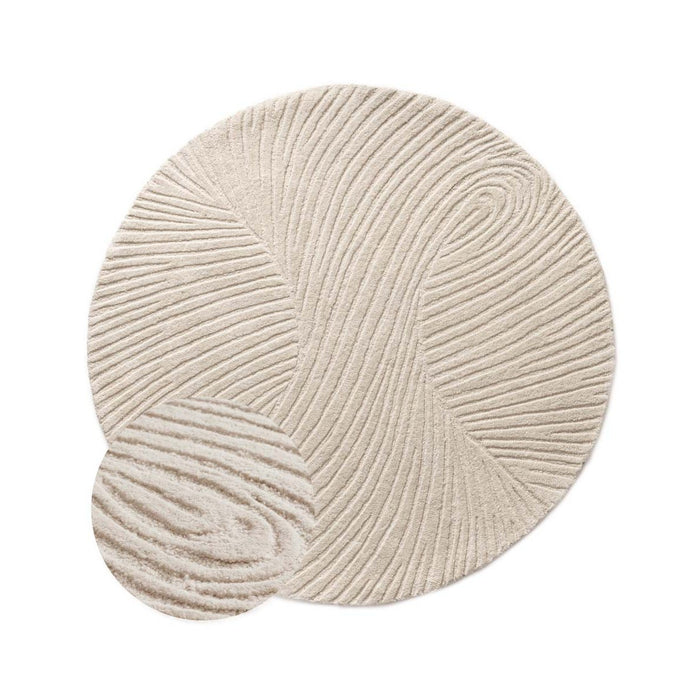 Nordic Weavers Design vloerkleed rond - Balans Tree ivoor - 300 cm