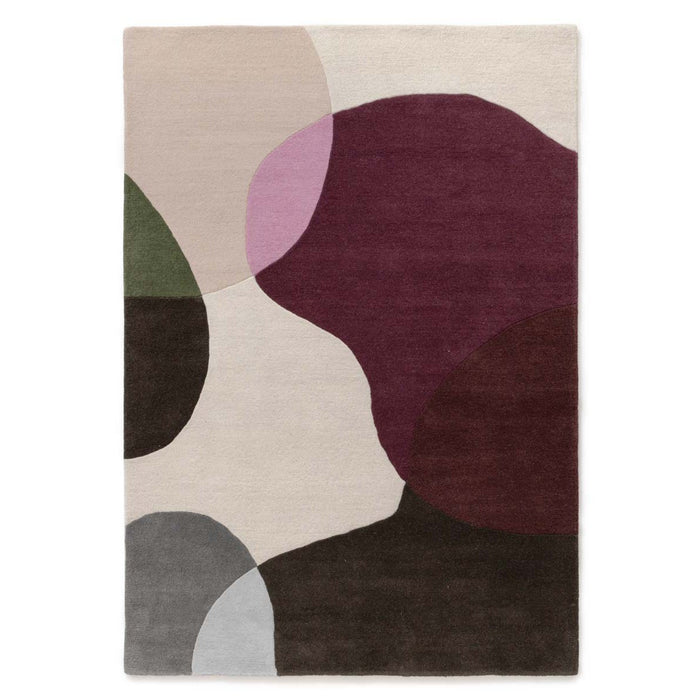 Nordic Weavers Wollen vloerkleed - Dune paars - 200x300 cm